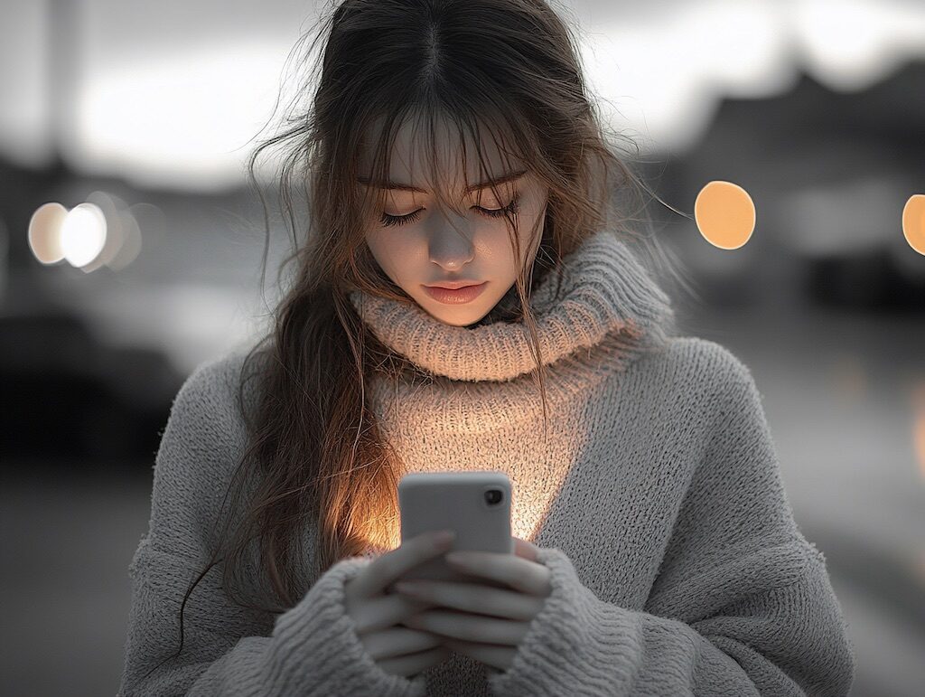 Человек в тревоге